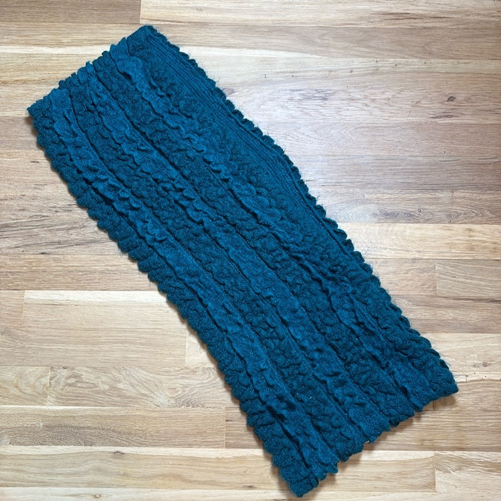 Charlie Paige Deep Teal Knit Infinity Scarf Women’s OS - Picture 2 of 8